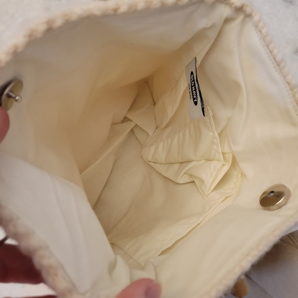 Vintage Wool Blend Small Quilted Knit Purse - Picture 6 of 8